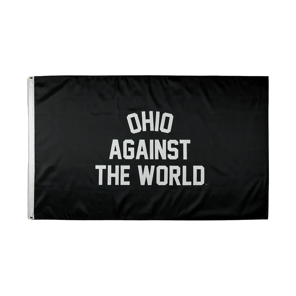 Ohio Against The World Black Flag