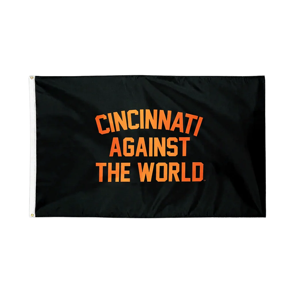 Ohio Against The World Black Flag