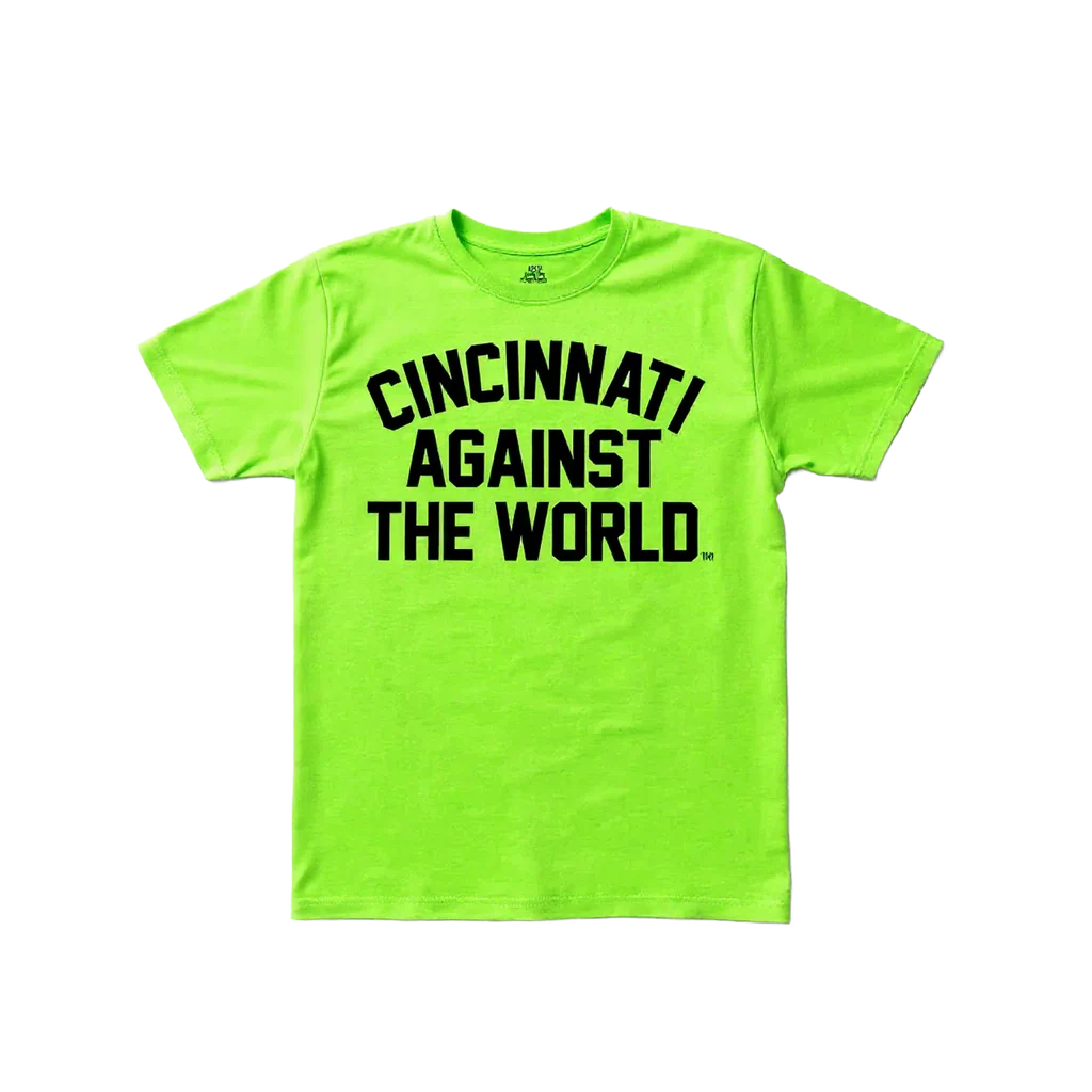 Safety & Black Cincinnati Against The World Tee